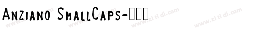 Anziano SmallCaps字体转换